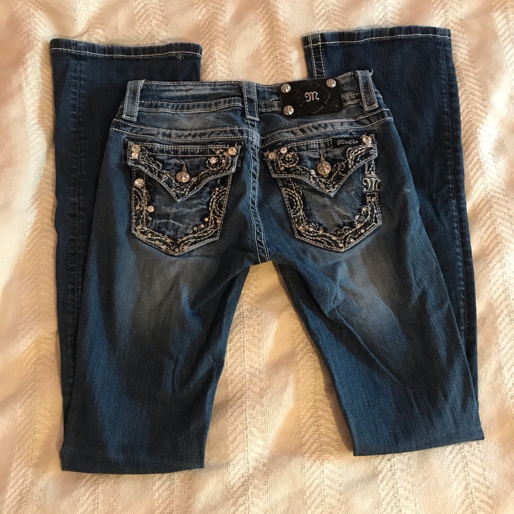 Size 25 Miss Me bootcut jean
